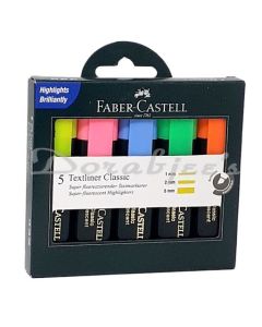 FABER CASTELL HIGHLIGHTER TEXT LINER MIX SET