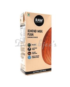 RAW PLAIN ALMOND MILK 1 LTR