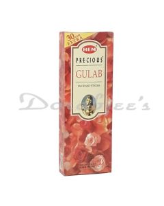 HEM PRECIOUS GULAB INCENSE AGARBATTI STICKS FAMILY PK