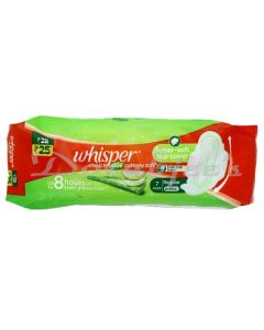 WHISPER CHOICE  REGULAR SANITARY PADS ALOE 7S