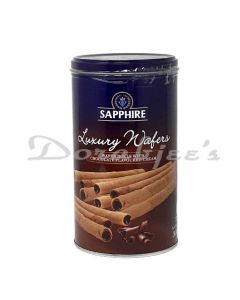 SAPPHIRE LUXURY WAFER ROLLS CHOCOLATE 300G