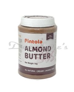 PINTOLA  UNSWEETENED CREAMY ALMOND BUTTER 1KG