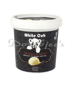 WHITE CUB VEGAN ICE CREAM  VANILLA MIST 125ML