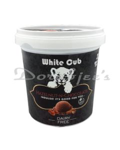 WHITE CUB VEGAN ICE CREAM HAZELNUT N CHOCOLATE  125ML