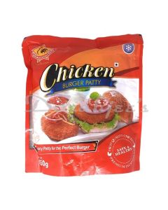 REPUBLIC OF CHICKEN FROZEN  BURGER PATTY CHICKEN FROZEN 450G