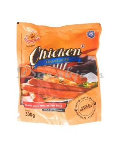 REPUBLIC OF CHICKEN FROZEN  CHICKEN FRANKFURTER SMOKED 400G