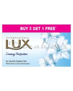 LUX INTERNATIONAL CREAMY PERFECTION SOAP 3 X125 G PLUS75G