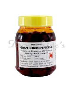 MJM GOAN CHICKEN PICKLE 200G S