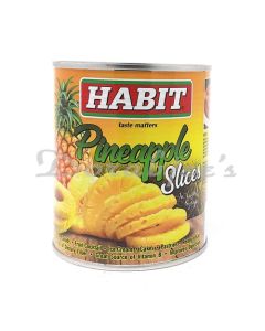 HABIT PINEAPPLE SLICES 850G