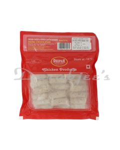 DEEPAK CHICKEN STORE FROZEN CHICKEN CHEESE & PEEPER SAUSAGES 500G