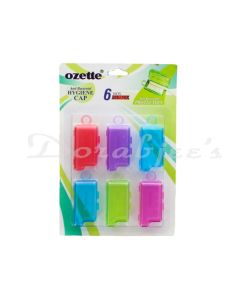 OZETTE HYGIENE TOOTH BRUSH CAP PACK OF 6