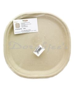 CHUK BIO DEGRADABLE BAGASSE EATSAFE 9 BIO DEGRADABLE BAGASSE DISPOSABLE BAGASSE PLATES 10S SET