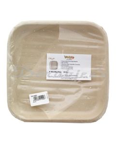 CHUK BIO DEGRADABLE BAGASSE EATSAFE 9 BIO DEGRADABLE BAGASSE DISPOSABLE BAGASSE PLATES 25 S