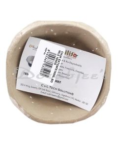 CHUK BIO DEGRADABLE BAGASSE EATSAFE180ML BOWLS 10NOS