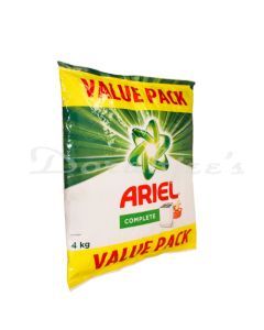 ARIEL COMPLETE WASHING MACHINE POWDER SEMI AUTO HAND WASH VALUE PACK 4KG