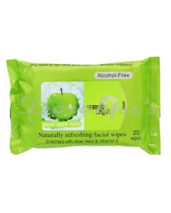 FRESH ONES WET WIPES GREEN APPLE  20 WIPES