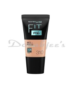 MAYBELLINE LIQUID FOUNDATION MATTE & PORELESS FULL COVERAGE BLENDABLE  310 SUN BEIGE 18ML