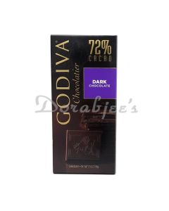 GODIVA DARK CHOCOLATE 72% 100G