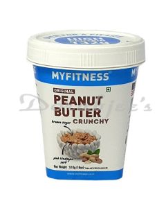 MY FITNESS PEANUT BUTTER CRUNCHY 510G