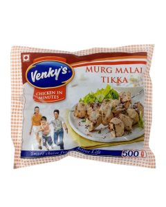 VENKYS FROZEN CHICKEN  MURGH CHICKEN MALAI TIKKA 500 G