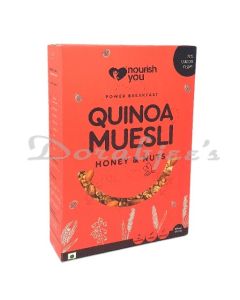 NOURISH YOU QUINOA MUESLI HONEY NUT 375G