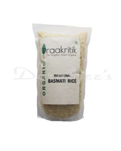 PRAAKRITIK ORGANIC  BASMATI RICE 500G