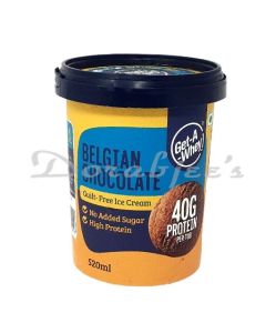 GET A WHEY ICE CREAM   BELGIAN CHOCO 520ML