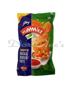 GODREJ YUMMIEZ FROZEN MASALA BURGER PATTY 440G