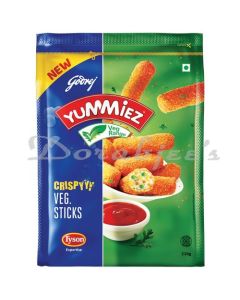 GODREJ YUMMIEZ FROZEN VEG STICKS 320G