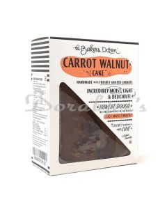 THE BAKERS DOZEN  CARROT WALNUT CAKE 150G