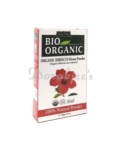 INDUS VALLEYBIO ORGANIC HIBISCUS FLOWER POWDER 100G