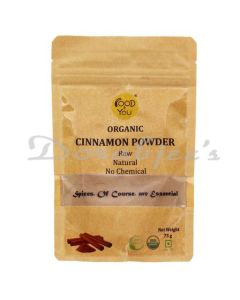 FOOD4YOU CINNAMON POWDER 75G