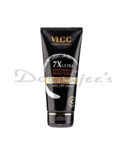 VLCC 7X ULTRA WHITENING AND BRIGHTENING CHARCOAL PEEL OFF MASK 100G