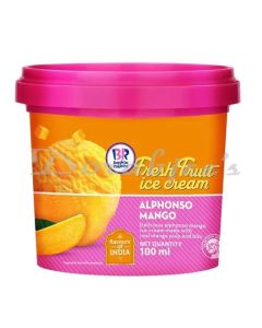 BASKEN ROBBINS ICE CREAM ALPHONSO MANGO TUB 100 ML