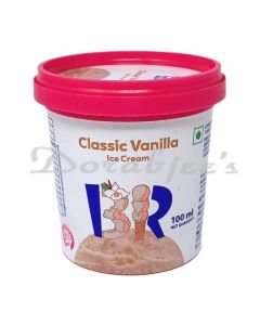 BASKIN AND ROBBINS ICE CREAM CLASSIC VANILLA TUB -100 ML