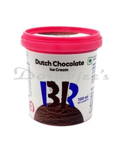 BASKIN AND ROBBINS ICE CREAM DUTCH CHOCOLATE TUB -100 ML