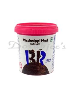 BASKIN AND ROBBINS ICE CREAM MISSISSIPPI MUD CHOCOLATE TUB-100 ML