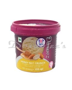 BASKIN AND ROBBINS ICE CREAM HONEY NUT CRUNCH TUB 100 ML