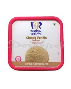 BASKIN AND ROBBINS ICE CREAM VANILLA ICE CREAM- 700 ML