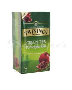 TWININGS GREEN TEA POMEGRANATE 25S