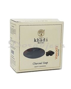 KHADI NATURAL CHARCOAL SOAP 100G