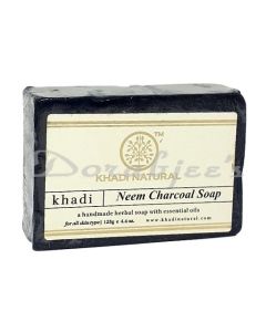 KHADI NATURAL NEEM CHARCOAL SOAP