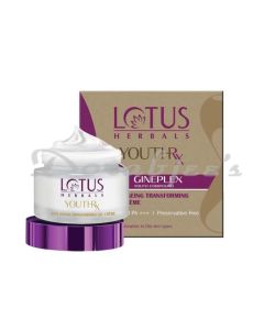 LOTUS HERBALS YOUTHRX ANTI AGING TRANSFORMING GEL CREME 50G