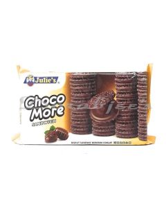 JULIES CHOCO MORE SANDWICH BISCUITS 160G