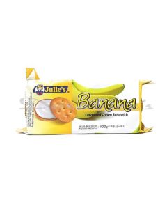 JULIES BANANA CREAM COOKIES 100G S