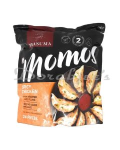 PRASUMA FROZEN SPICY MOMOS FROZEN 24PCS