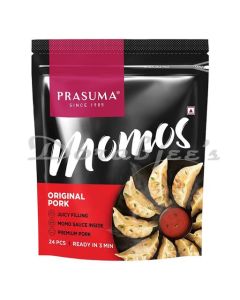 PRASUMA FROZEN PORK MOMOS FROZEN 24PCS