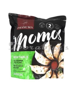 PRASUMA FROZEN VEG MOMOS  24PCS