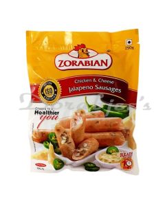 ZORABIAN FROZEN CHEESE JALAPENOS SAUSAGE 250G