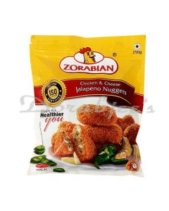 ZORABIAN FROZEN CHEESE JALAPENOS NUGGETS250G